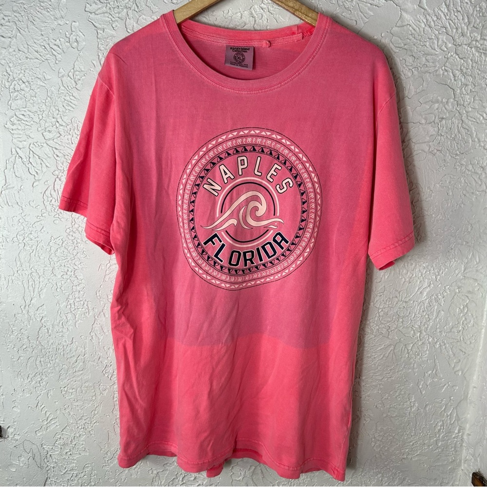 Naples Florida Alvin’s Island Collection Ombré Graphic Men’s Tee Shirt Size XL